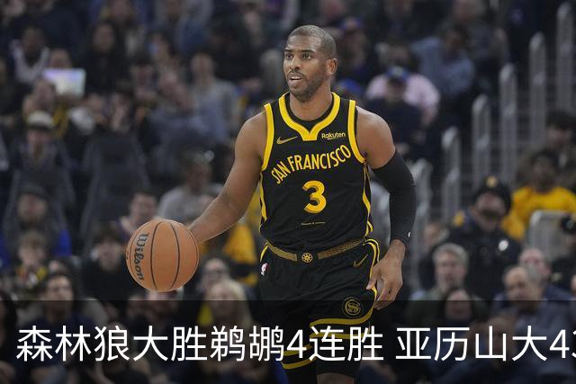 森林狼大胜鹈鹕4连胜 亚历山大43分雷霆克骑士